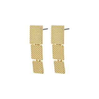 KLAUDIA Recycled Earrings Gold-Plated