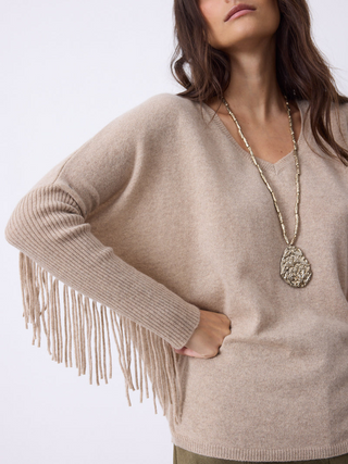 Livo Cashmere Poncho Jumper