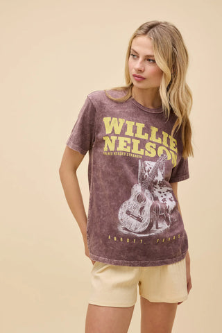 Willie Nelson Red Headed Stranger Weekend Tee