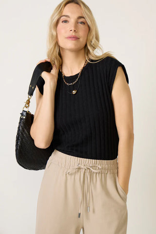 Jinny Power Shoulder Top