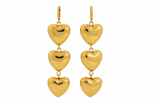 Olivia Heart Drop Earring