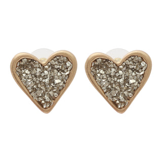Drew Heart Earrings