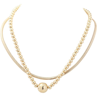 Anya Double Row Short Necklace