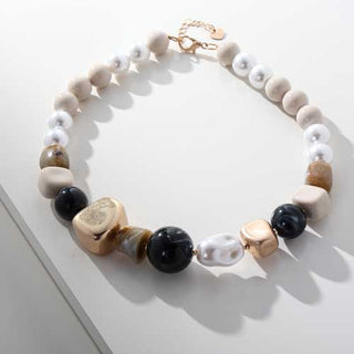 Opal Beaded Necklace