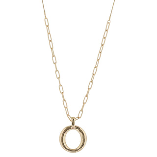 Estelle Shiny Gold Necklace