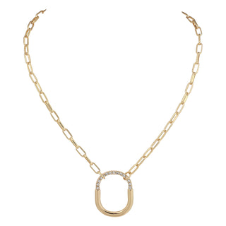 Naomi Necklace with Crystals