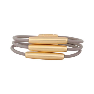 Roza Bracelet With Gold Bars