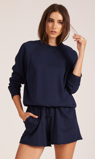 Classic Raglan Pullover Long Sleeve