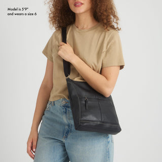 RENATA Leather Hobo