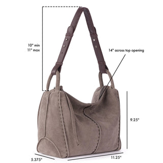 EMILIA Suede Tote