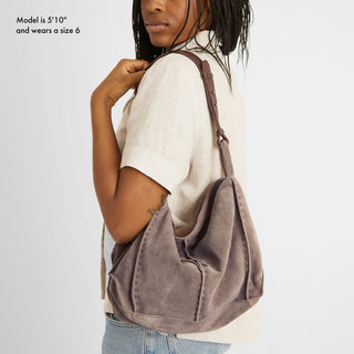 EMILIA Suede Tote