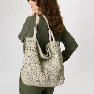 Los Feliz Large Hand Crochet Tote