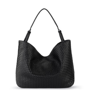MIA Woven Leather Tote