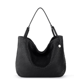 MIA Woven Leather Tote
