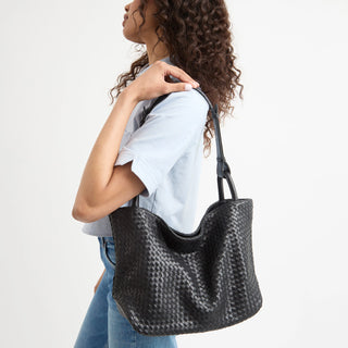 LUCIANA Woven Tote