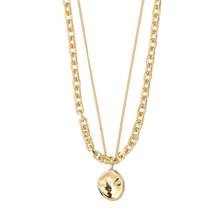 SPARKLE Recycled Coin Pendant Necklace 2-in-1