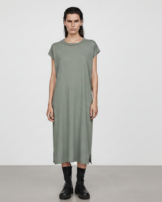 Alina Washed Midi Dress
