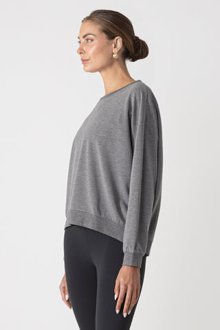 Cozy Fleece Relaxed Crew