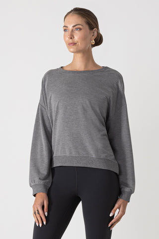 Cozy Fleece Relaxed Crew