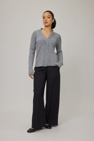 Smooth Stretch Wide Leg Pant