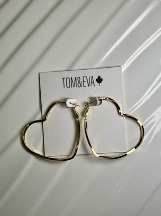 Arden Heart Earrings