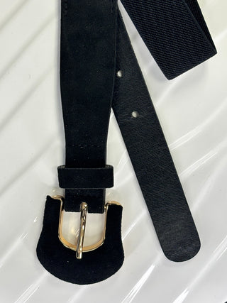 Ciara Suede Buckle Belt