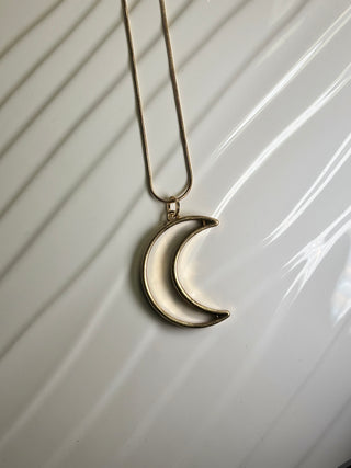 Willow Crescent Moon Necklace