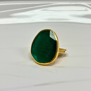 Jade Cocktail Ring