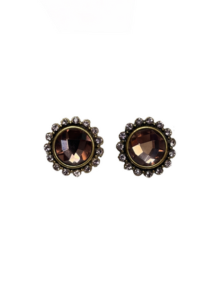 Emery Dollhouse Earring Chocolate