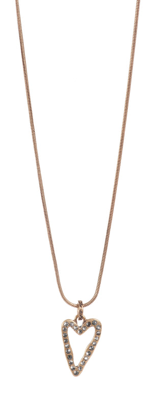 Zoe Open Heart Necklace