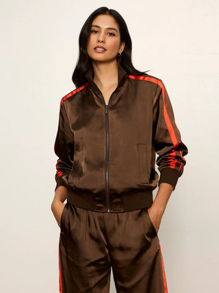 On Track Satin Jacket