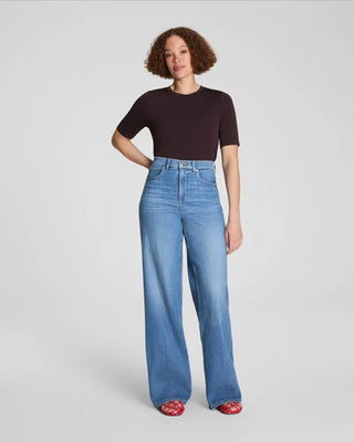 SPANXshape® Authentic 360 Wide Leg Jeans