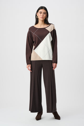 Pull-On Wide Leg Pants