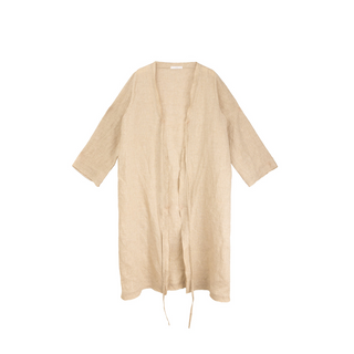 Linen Cardigan Long