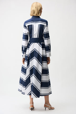 Casual Striped Maxi Dress