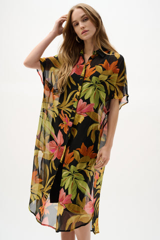Chiffon Straight Blouse