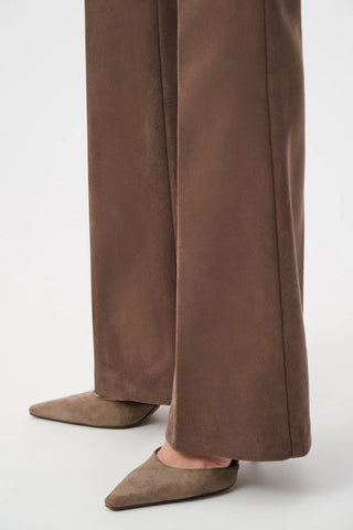 High Waisted Suede Pant