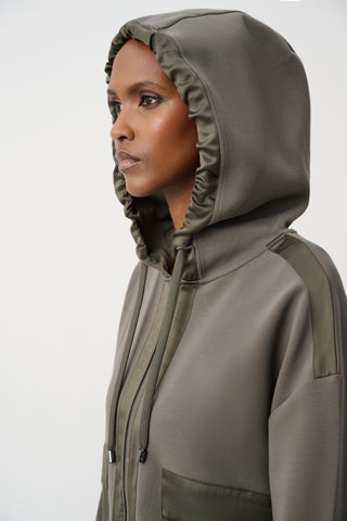 Hooded Casual Relaxed Fit Jacket