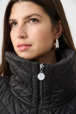 Quilted Nylon Boxy Vest