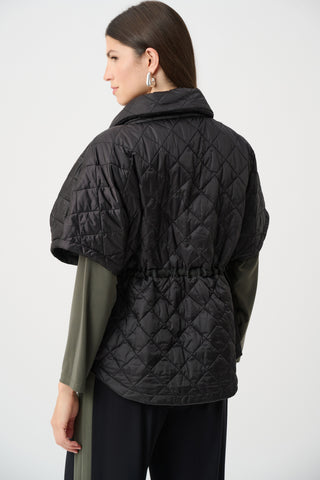 Quilted Nylon Boxy Vest