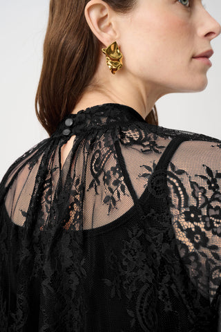 Lace Bell Sleeve Top