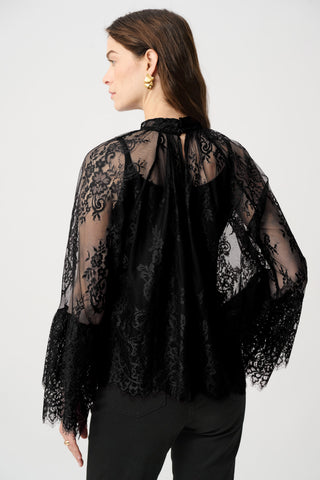 Lace Bell Sleeve Top