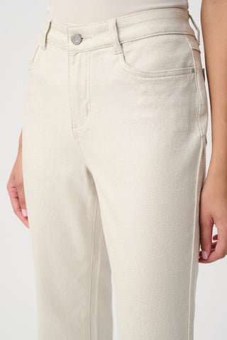 Classic Straight Leg Metallic Jeans
