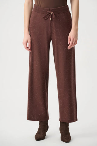 Sequin Knit Drawstring Culottes