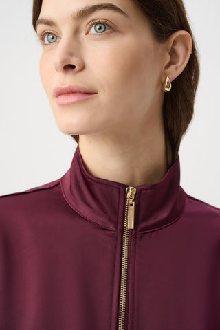 Zippered Casual Long Sleeve Jacket