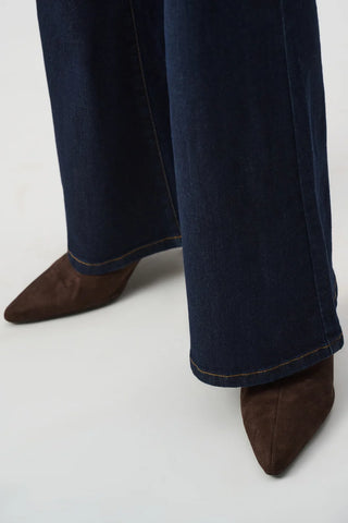 Featherweave Patch Pocket Flare Jeans