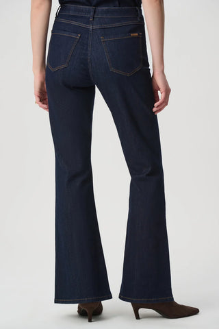 Featherweave Patch Pocket Flare Jeans