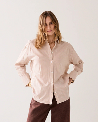 Big Flower Viscose Blouse