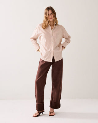 Big Flower Viscose Blouse