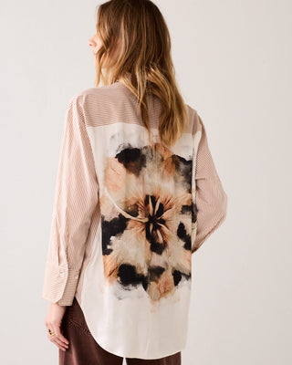 Big Flower Viscose Blouse